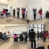 体操の様子「気になる姿勢(*^^*)」