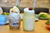 キャラメルコーヒースムージーとマンゴーヨーグルトスムージー♪