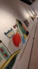 壁面の絵画ものがたり「もこもこもこ」