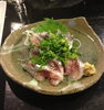 「本日の昼定食は、いわしの刺身」