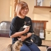 保護猫カフェで、一匹でも多くの猫を幸せにしたい。