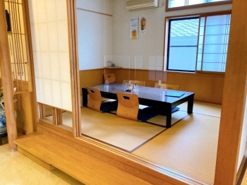 あと一部屋、お座敷の部屋があります。