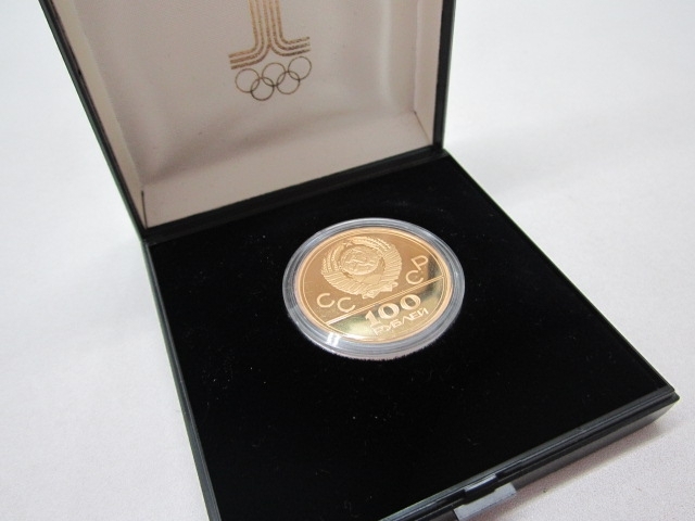 「モスクワオリンピック 記念金貨のお買取り！伊丹市で金貨のお買取りなら、おたからやＪＲ伊丹店にお任せください！」