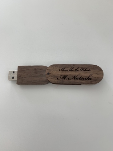 USBメモリ「『木製USBメモリ』をご注文いただきました。」