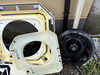 各パーツもバラして丁寧に洗浄「【店舗清掃】業務用エアコン4方向 分解洗浄」