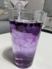 「とっても綺麗な色になります♡珍しい黒クコの実割り焼酎いかがですか(*'▽'*)」