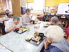 「デイサービス金太郎昼食の風景です(^O^)‼️。」