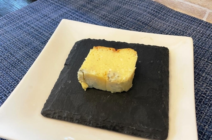 ブルーチーズのチーズケーキ<br>