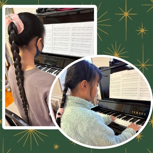 憧れの曲を弾けてワクワク♪「京都市南区のピアノ教室♪クリスマス会まであと少し♪【京都市南区&下京区のピアノ・リトミック・英語リトミック・ベビーリトミック】」