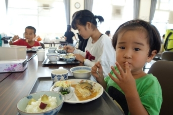 お子さんたちは美味しいと食べていました。