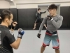 【MMAクラス】指導にあたる神田さん