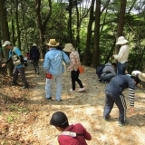 満濃池森林公園　春のネイチャーゲーム