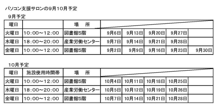 １コマあたりの時間は2時間です<br>ノートパソコンをお持ちの方は、ご持参ください。※ノートパソコンもっていない方は、」お貸しします。