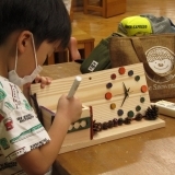満濃池森林公園　国産と香川県産木材で工作教室