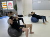 バランスボールを使ったトレーニング🔥「バランスボールを使ったトレーニングに参加しませんか⁉️　FIELD-RING 千葉市美浜区〖JR稲毛海岸駅　駅近』キックボクシング＆ボクシング」