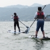『SUP』にチャレンジ！　【動画あり】