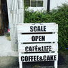 目印はこれ♪「居心地が良いcafe」