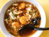 「南魚沼の老舗町中華でランチ。大ぶりのえびの存在感がスゴイ！あんかけ系がオススメです！」