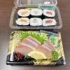 刺身盛と海鮮細巻「【5月20日】SNS発信で遠方からの嬉しいご来店！亀石神社の不思議な木と、明日木曜定休のお知らせ 🌳🍮」