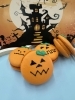 ハロウィンマカロン(かぼちゃチョコ)「「白井ふるさとまつり」たくさんのご来場ありがとうございました!!」
