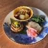 メヌケ生姜煮、れんこんつくね、ホッケ味醂焼き