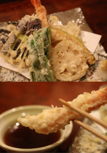 天ぷらも熱々のまま召し上がれます。「いしかり」