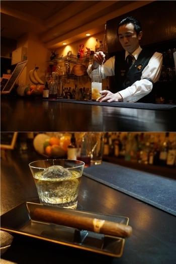 シガー取扱店。
ウイスキーによく合います。「Bar Syndrome」