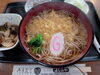 「自家製麺が自慢のおそば屋さん。名物のグリーン麺もおすすめです。魚沼市須原のそば処よしみやさん。」