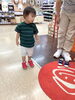 赤色が気に入りました♪「🎂2歳児　お誕生日のシューズ選び🎂」