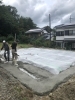 ベタ基礎セメント流し込み「【湖南市・甲賀市】K様邸新築 〜1.基礎工事編〜」