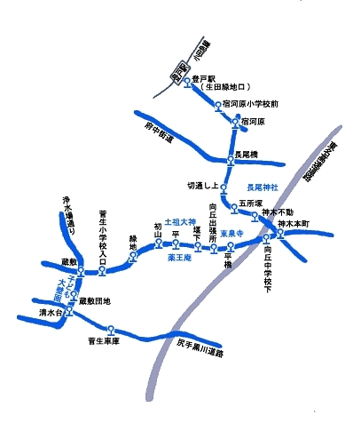 登０５ 菅生車庫 登戸駅 生田緑地口 の旅 宮前バスの旅 宮前ぽーたろう 川崎市宮前区