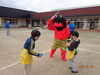 赤鬼さんも来園！「鬼は～外！」