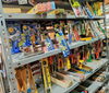 新見支店 工具棚「🔶🔷備北林産🔷🔶」