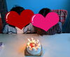 ローソク消しの共同作業♡「成婚ストーリー！カップル誕生♪」