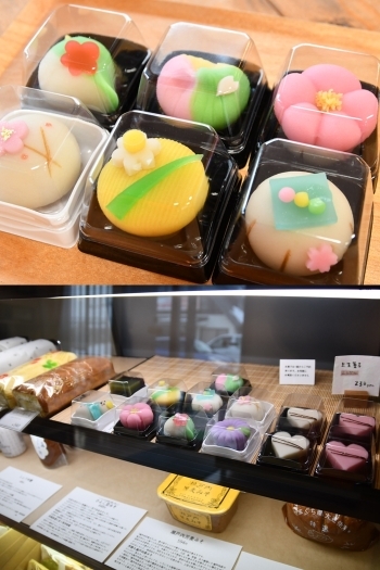 可愛らしい季節の上生菓子「和スイーツ専門店 YANAGIYA」