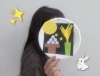 「お月見制作🐰🌕」