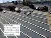 防水紙を敷き替え桟を打って瓦を乗せられるように。「瓦屋根の葺き替え工事」