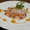 鯛のカルパッチョ～ゆずのソース～
