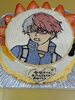 「当日でもOK！手描きキャラクターのホールケーキ」