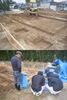「基礎工事の着工です」