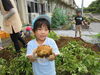 見て！大きいでしょ☆「じゃがいも掘り＆さつまいもの苗植え」