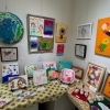 【ハッピー太陽画家小楠アキコ と 愛子画伯】太陽の街八王子の絵の作品展