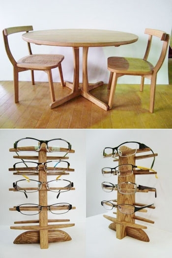 テーブル、椅子、眼鏡スタンドなども…「SOWCO works by KURODA」