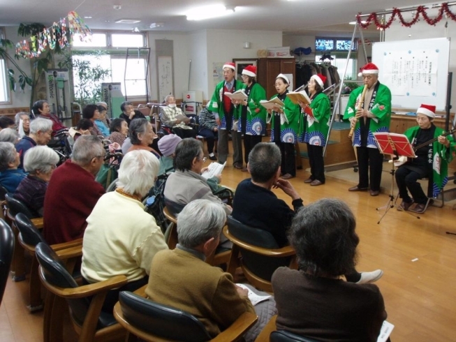 「ほっこりアットホームのクリスマス会！　交野市　デイサービス　有料老人ホーム　小林診療所」