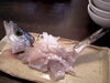 「ちいさいスズキの活け造り！！」