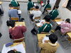 集中力マックスの授業です。「期末テストまで、あとわずか【小学生・中学生を対象にした学習塾　集団授業と個別指導で高校受験対策も】」