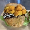 かぼちゃコロッケバーガー