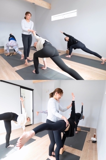 体調改善ヨガや美骨調整ヨガなど、たくさんの種類のヨガレッスン「Yoga＆Bodywork salon lynn（ヨガアンドボディーワークス サロン リン）」