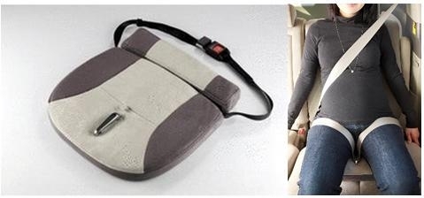 「妊婦さまの車での移動には、この「マタニティ用シートベルト補助具」がいい！」