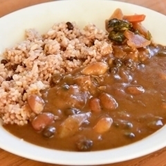 玄米豆カレー